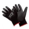Handmax PU Gloves Black Size L (9) RED Handmax PU Gloves Black Size L (9) RED